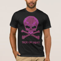 Rosa Kristall Skull & Crossbones