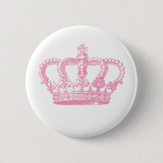 Rosa Krone Button