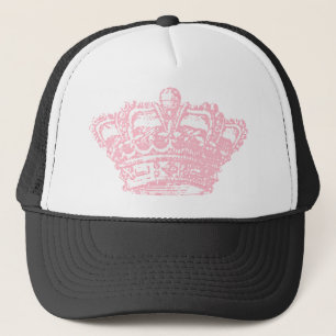 Rosa Krone Truckerkappe