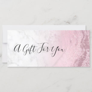 Rosa Küken Rose Gold Glitzer Marmor Makeup Künstle