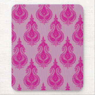 Rosa kundengerechter Name Paisleys Mousepad