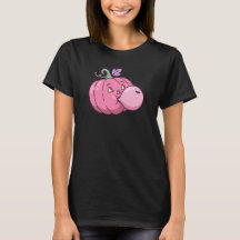 Rosa Kürbis Bubble Gum Süße Pastell-Halloween