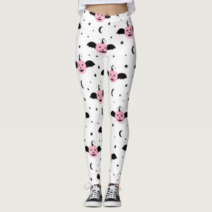 ROSA KÜRBISKURBATTER LEGGINGS