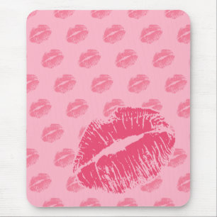 Rosa Kuss Mousepad