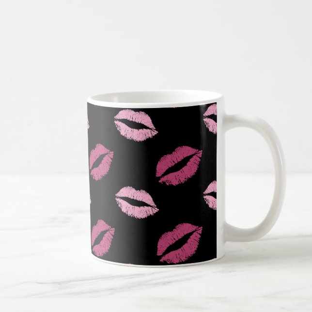 Rosa Küsse Kaffeetasse (Rechts)
