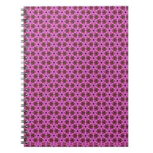 Rosa Labyrinth SpiralNotebook Notizblock