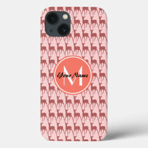Rosa Lachsrüber, kundenspezifisch, Personalisiert iPhone 13 Hülle