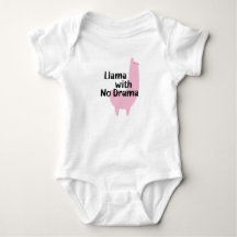 Rosa Lama Babysuit