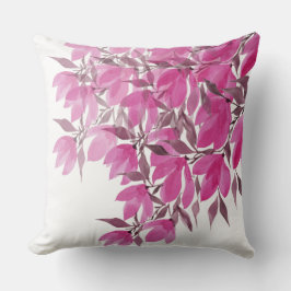 Rosa Land Floral Aquarell Kissen