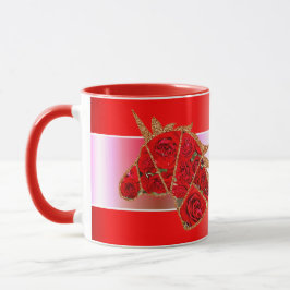 Rosa Lavaglut Tasse