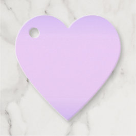 Rosa Lavendelherz Geschenkanhänger
