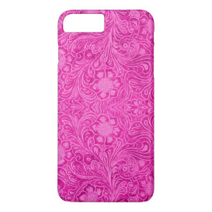 Rosa Leder drucken Blumenmuster Case-Mate iPhone Hülle