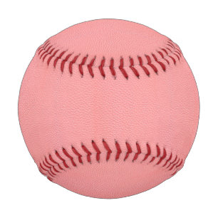 Rosa Lederkörbe Baseball