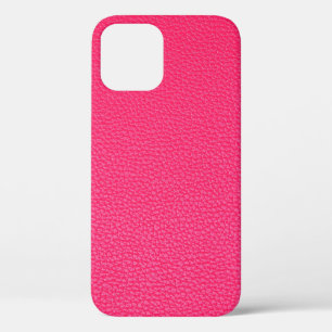 Rosa Lederoptik Case-Mate iPhone Hülle