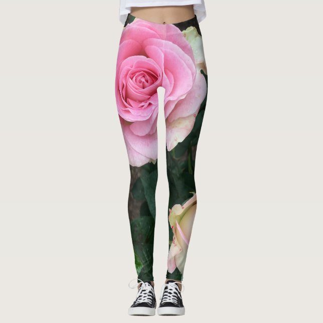 Rosa Leggings (Vorderseite)