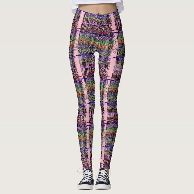 rosa leggings (Vorderseite)