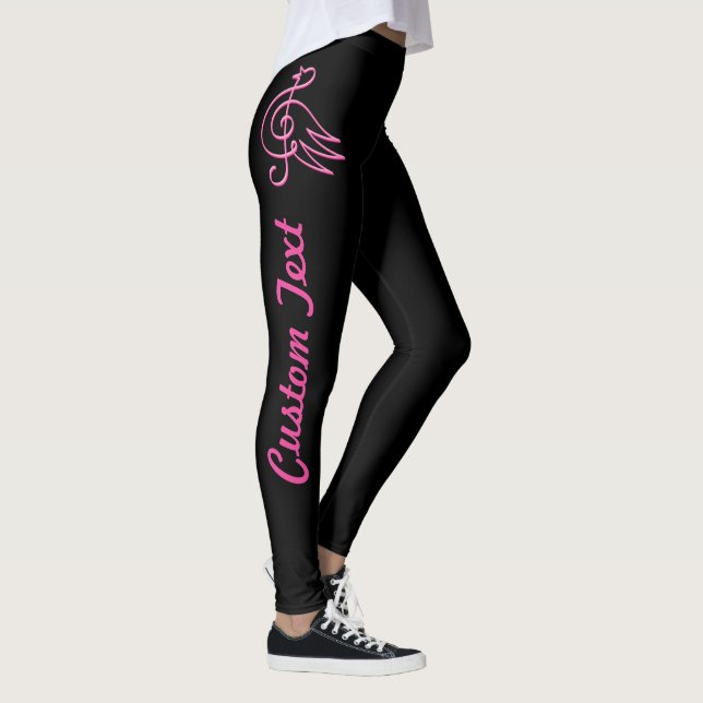 Rosa Leggings (Rechts)