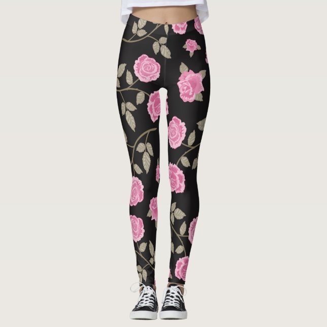Rosa Leggings (Vorderseite)