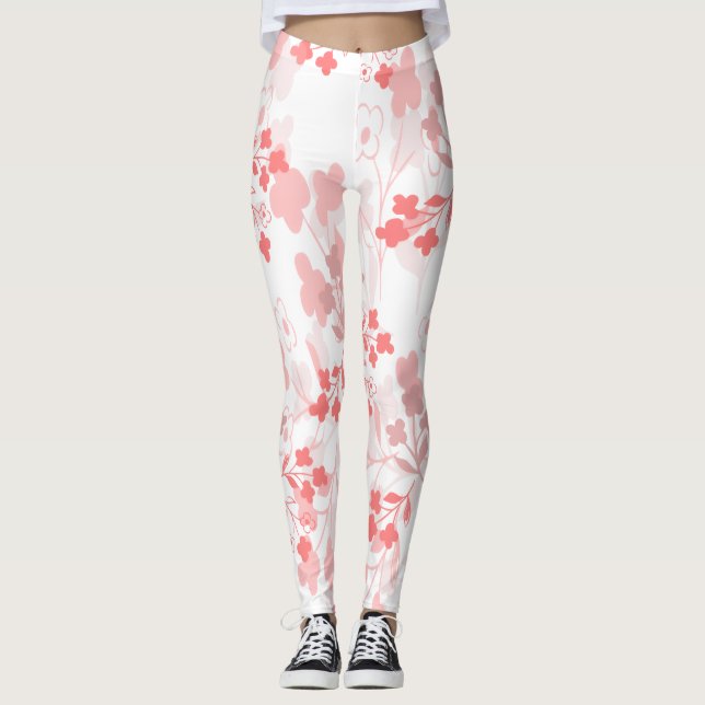 Rosa Leggings (Vorderseite)