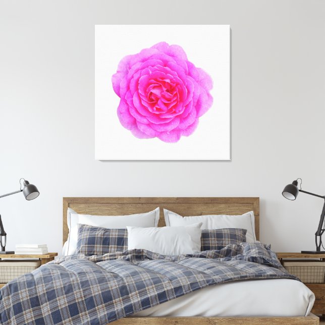 Rosa Leinwand (Insitu (Schlafzimmer))