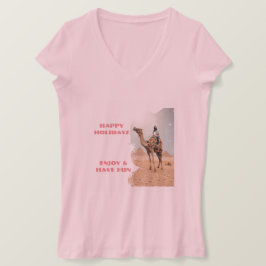 Rosa Leinwand Bella Feiertage Jersey Frauen T-Shirt