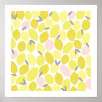 Rosa Lemonade von Origami Prints 12x12 Art Print