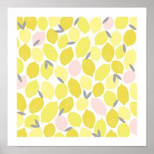 Rosa Lemonade von Origami Prints 12x12 Art Print Poster
