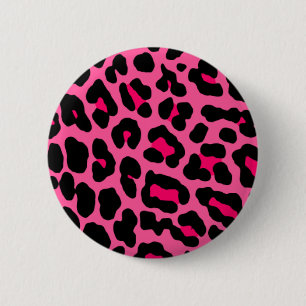 Rosa Leopard-Button Button