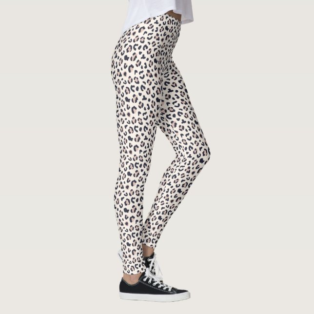 Rosa Leopard Leggings (Rechts)