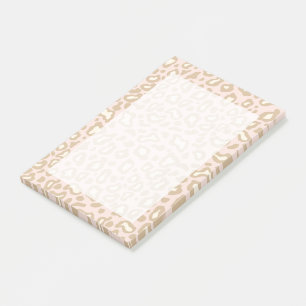 Rosa Leopard Post It Notes Geschenk Post-it Klebezettel