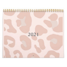 Rosa Leopard Print 2021 Calendar