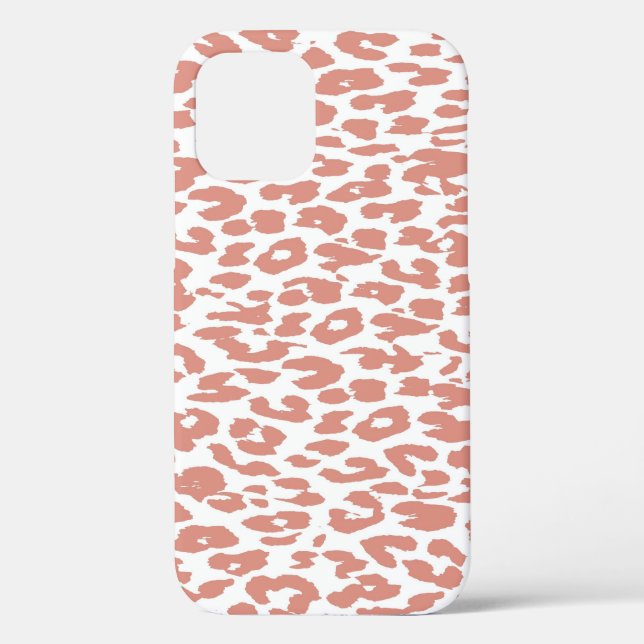 Rosa Leopard Printhaut Case-Mate iPhone Hülle (Rückseite)