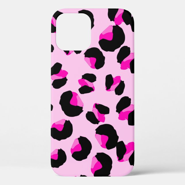 Rosa Leopard. Tierhaut Muster. Leopard. Panther Case-Mate iPhone Hülle (Rückseite)