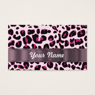 Rosa Leoparddruck
