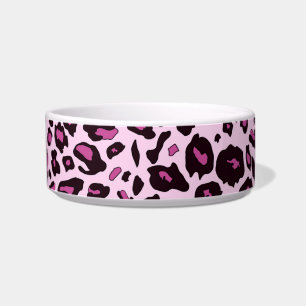 Rosa Leoparddruck Napf