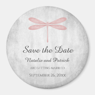 Rosa Libelle Save the Date Magnet