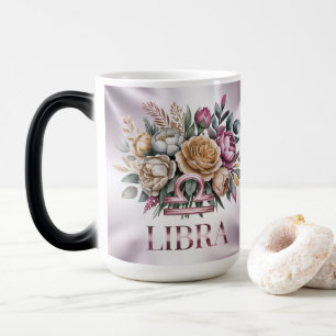 Rosa Libra-Glyph-Lavendel-Morphing-Tasse Verwandlungstasse