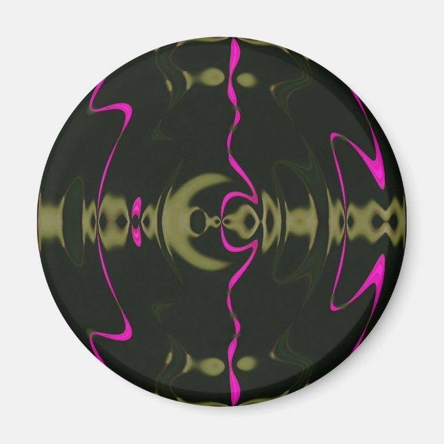 Rosa Lichter Magnet (Vorne)