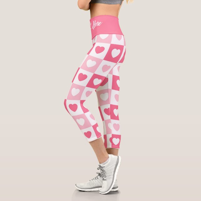 Rosa Liebe Capri Leggings (Links)