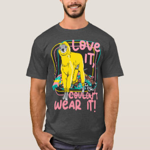 Rosa Liebe Es kann nicht tragen Tika die Iggy  T-Shirt