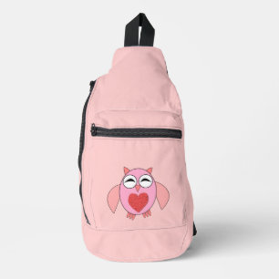 Rosa Liebe Hörschüssel Crossbody Bag