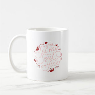 Rosa Liebe Kaffeetasse