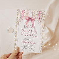 Rosa Liebe Shack Verlobte Brautparty