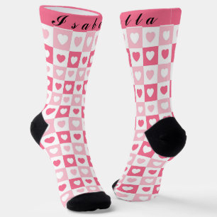 Rosa Liebe Socken