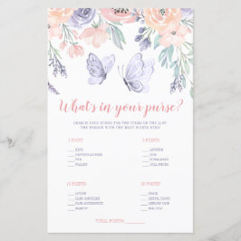 Rosa Lila Blütenschmetterlinge Was ist in deiner H