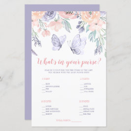 Rosa Lila Blütenschmetterlinge Was ist in deiner H