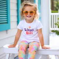 Rosa Lila Boho Flower Girl Wedding T - Shirt