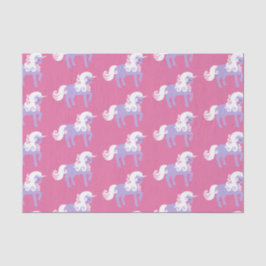 Rosa Lila Einhorn Geburtstag Seidenpapier