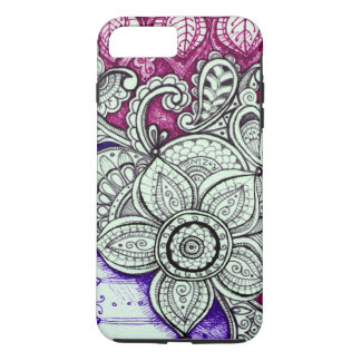 Rosa Lila ethnische Exotik marokkanische Mandala Case-Mate iPhone Hülle