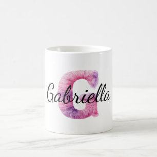 Rosa Lila Gemütlicher G Name Kaffeetasse